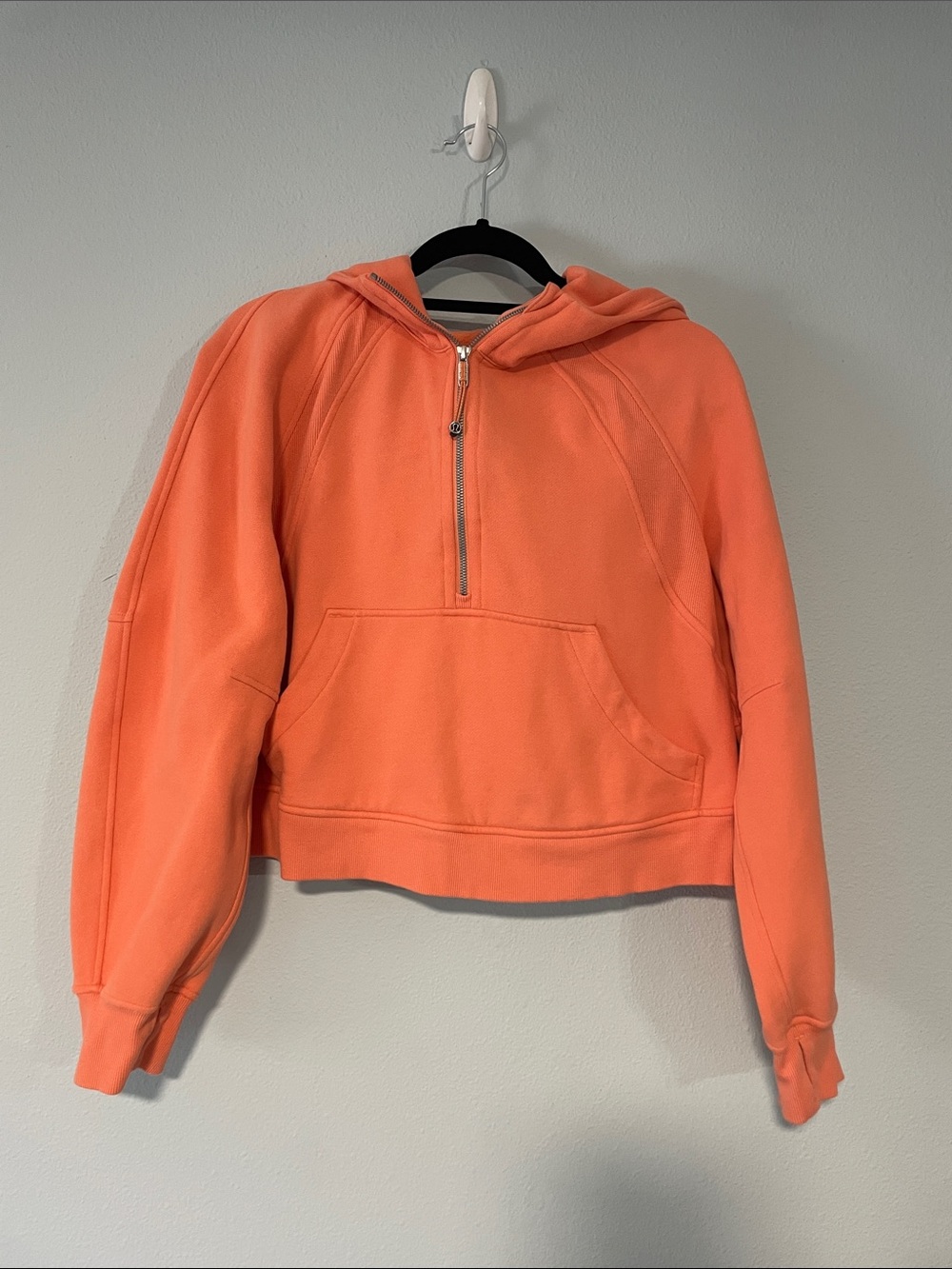 Scuba Oversized Half Zip Hoodie